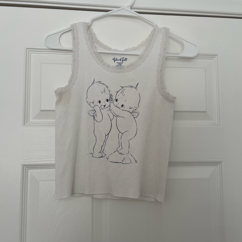 women's/girls brandy melville tank top (WORN ONCE) size one size
